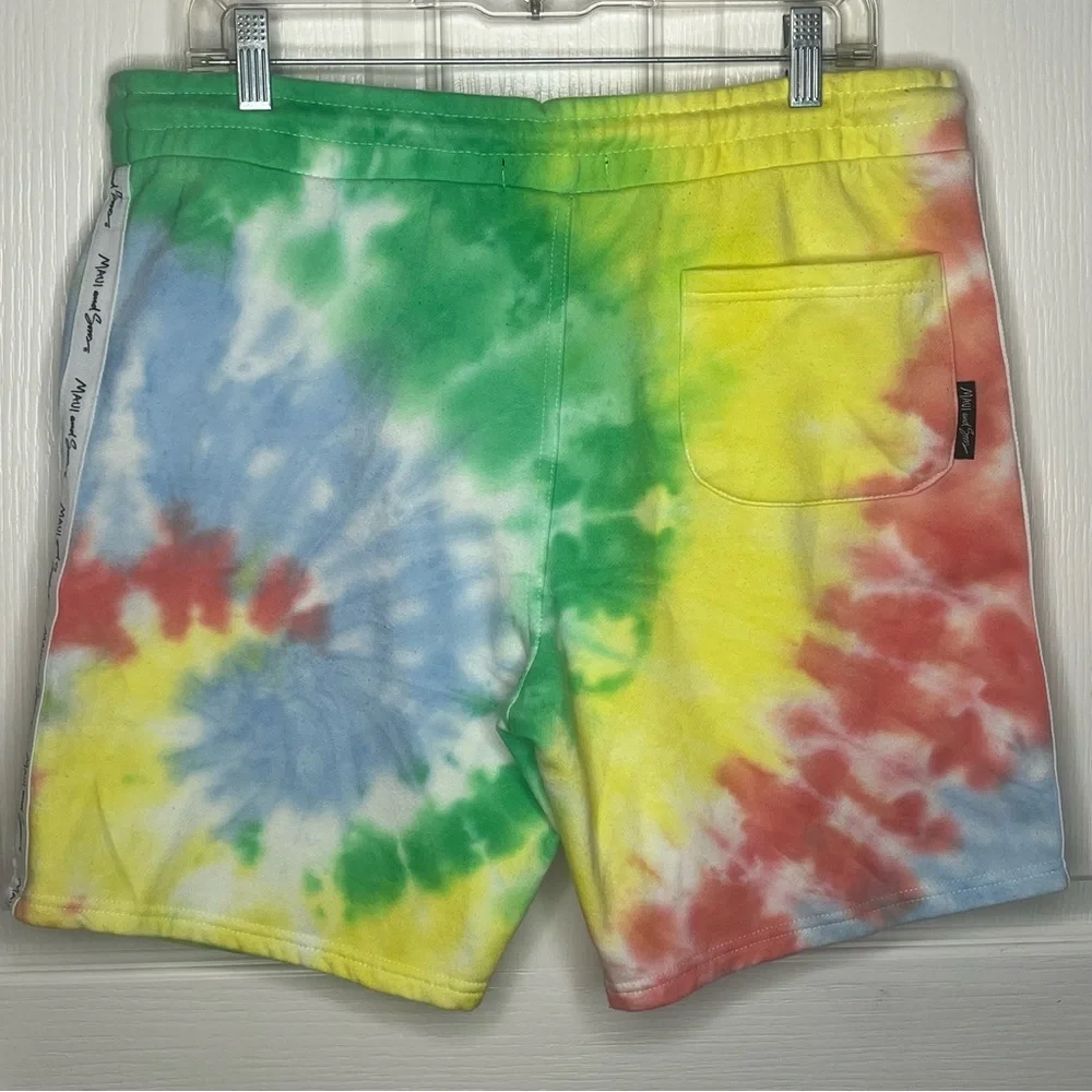 Maui And Sons Tie Dye Sweat Shorts Sz M